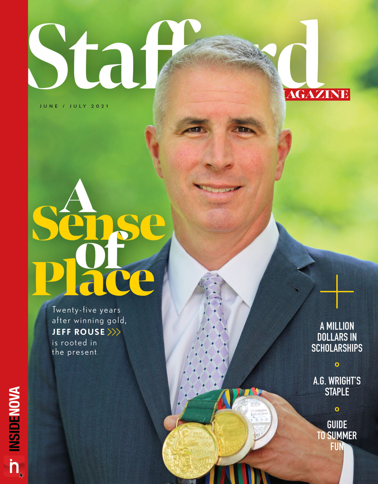 Stafford Magazine cover June issue